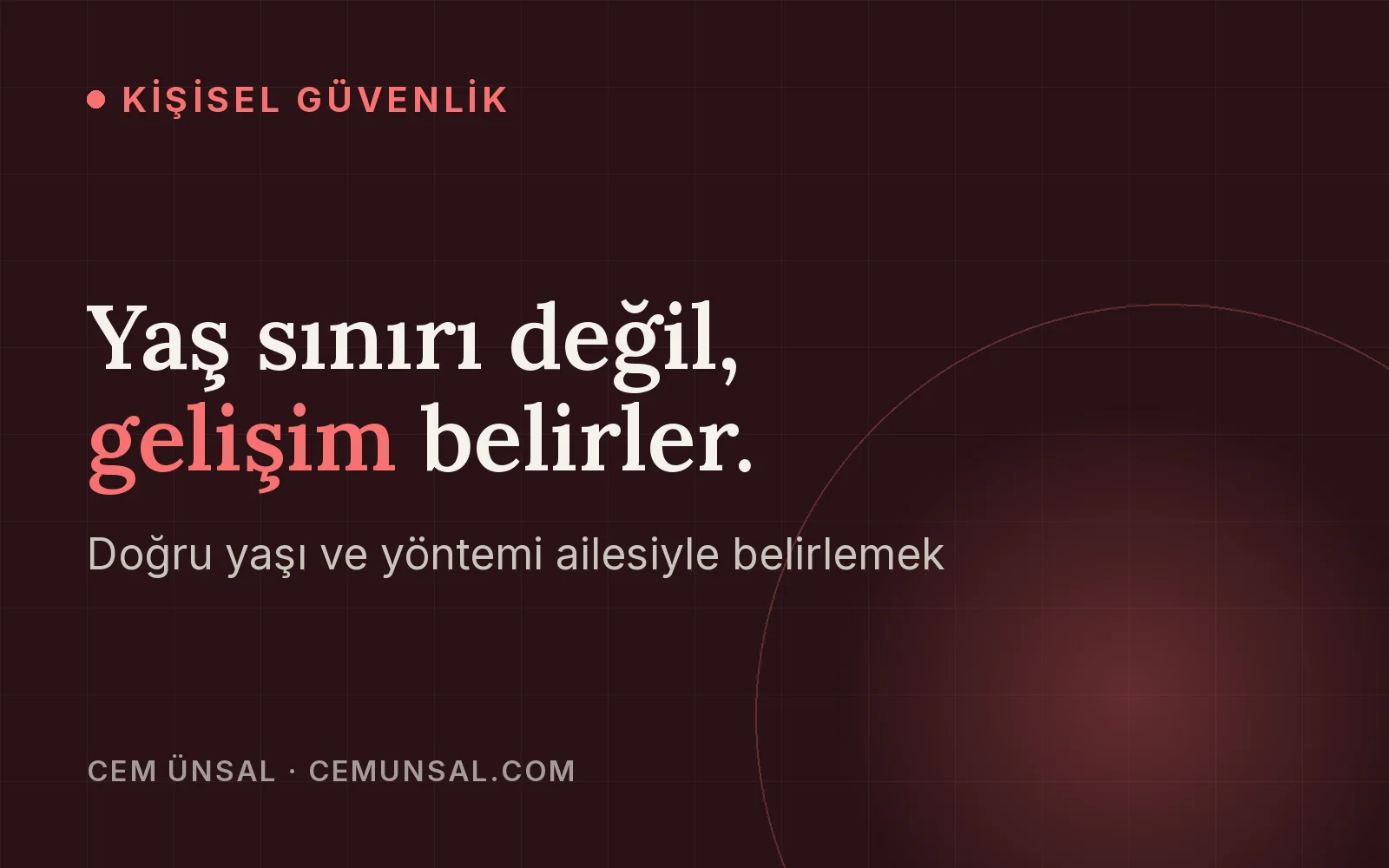 Çocuğa Öz Savunma Hangi Yaşta Öğretilir? · Yaş sınırı değil, gelişim belirler.