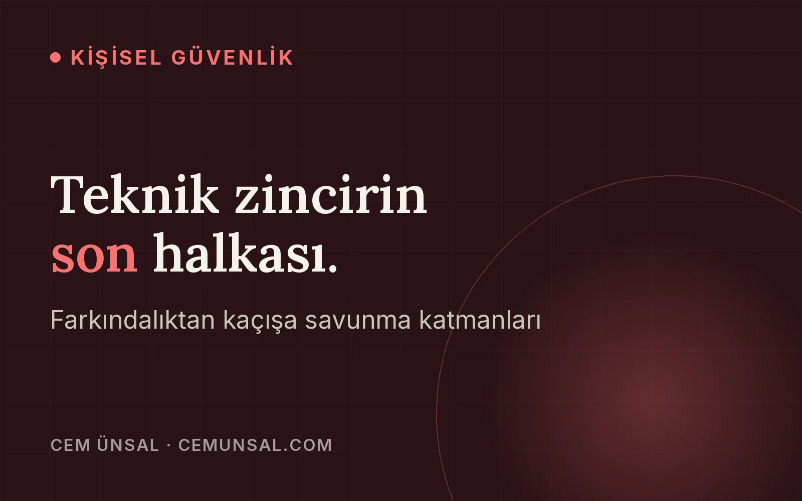En Etkili Öz Savunma Yöntemleri Gerçekte Nedir · Teknik zincirin son halkası.