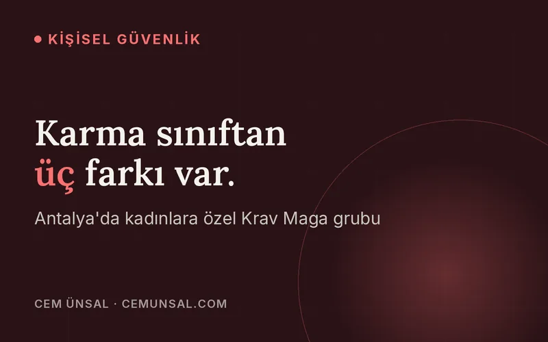 Kadına Özel Grup Dersi Neden Farklıdır · Karma sınıftan üç farkı var.