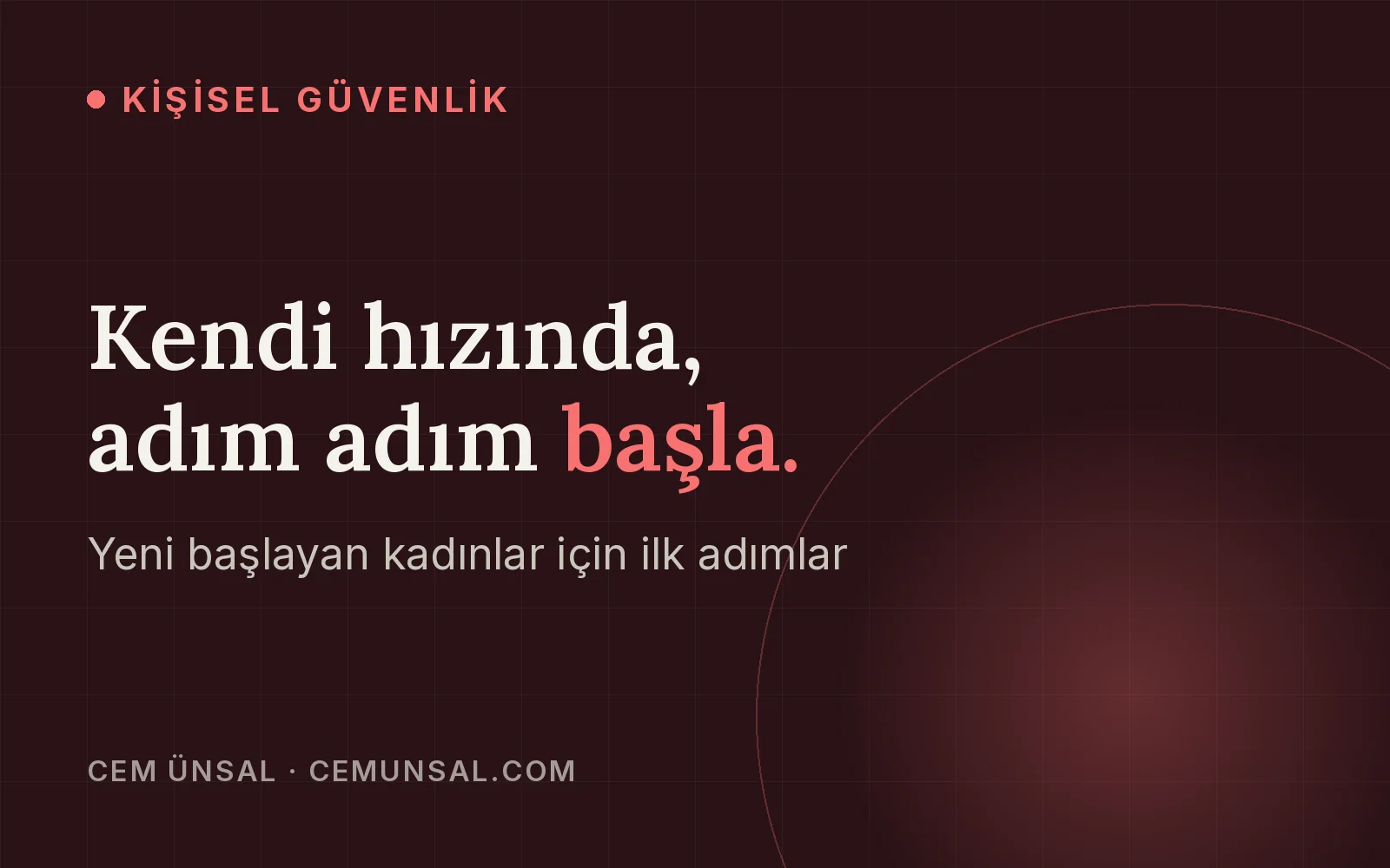 Kadınlar İçin Öz Savunmada İlk Gerçek Adımlar · Kendi hızında, adım adım başla.